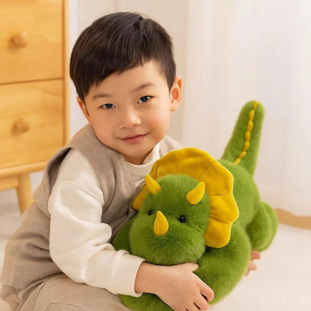 Peluche lestée dinosaure