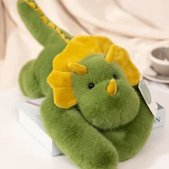 Peluche lestée dinosaure
