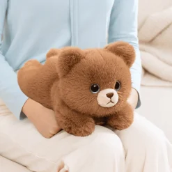 Peluche lestée ourson