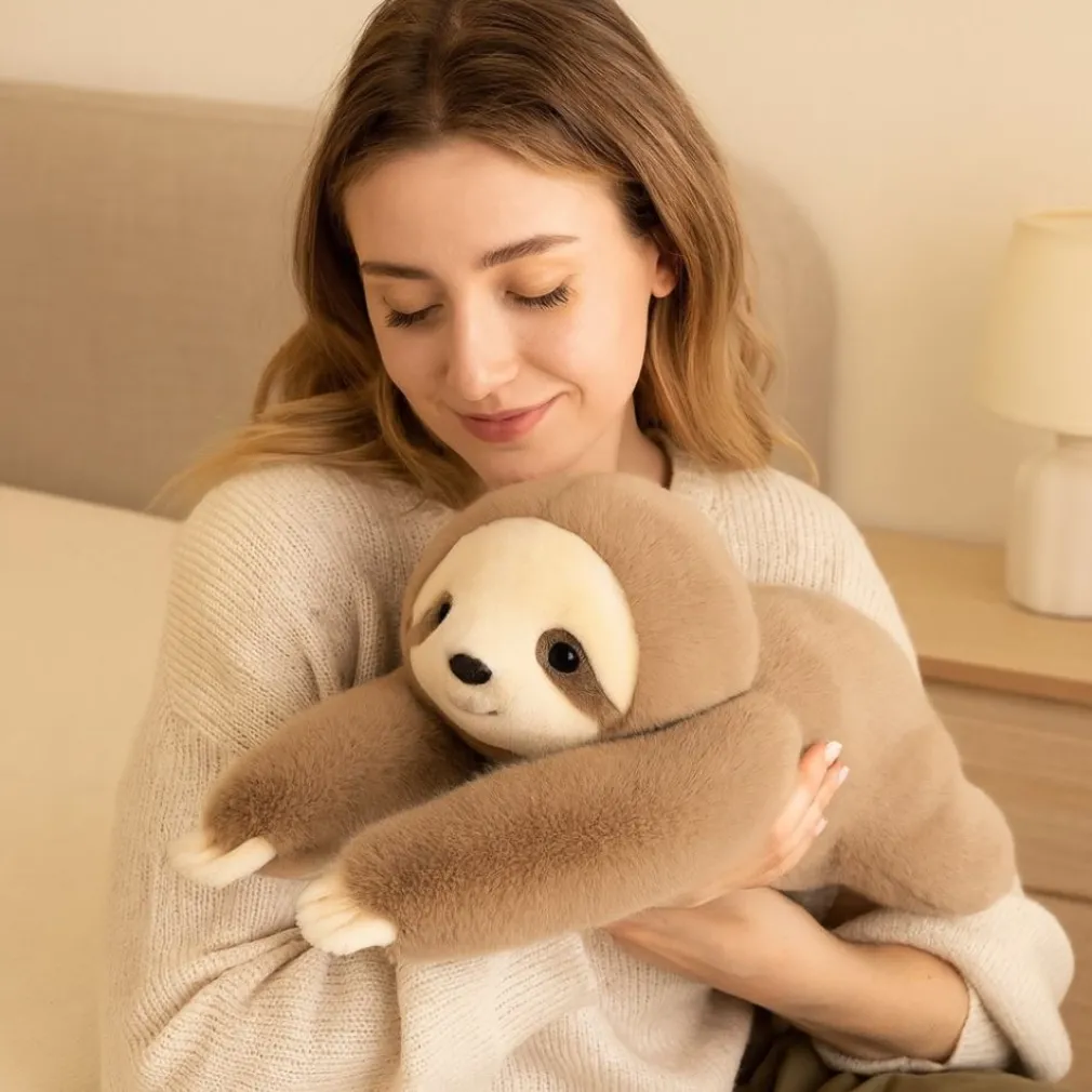 Peluche lestée paresseux
