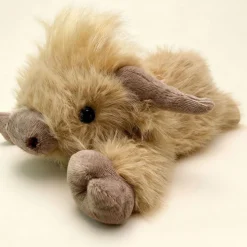 Peluche lestée vache Highland