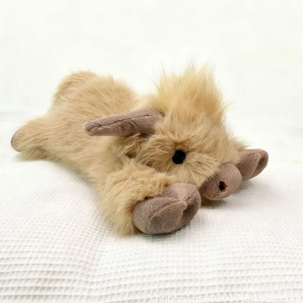 Peluche lestée vache Highland