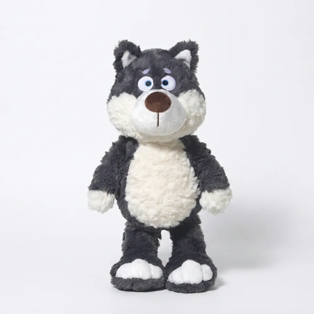 Peluche loup mignon et duveteux