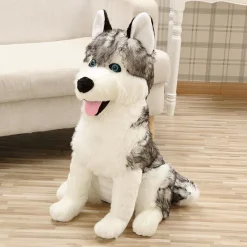 Peluche loup tout mignon