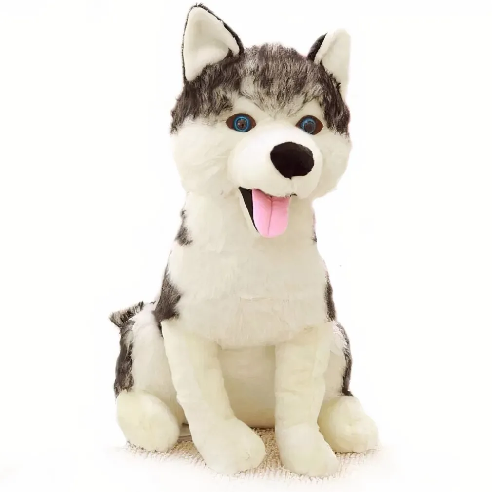 Peluche loup tout mignon