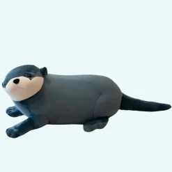 Peluche loutre bleu