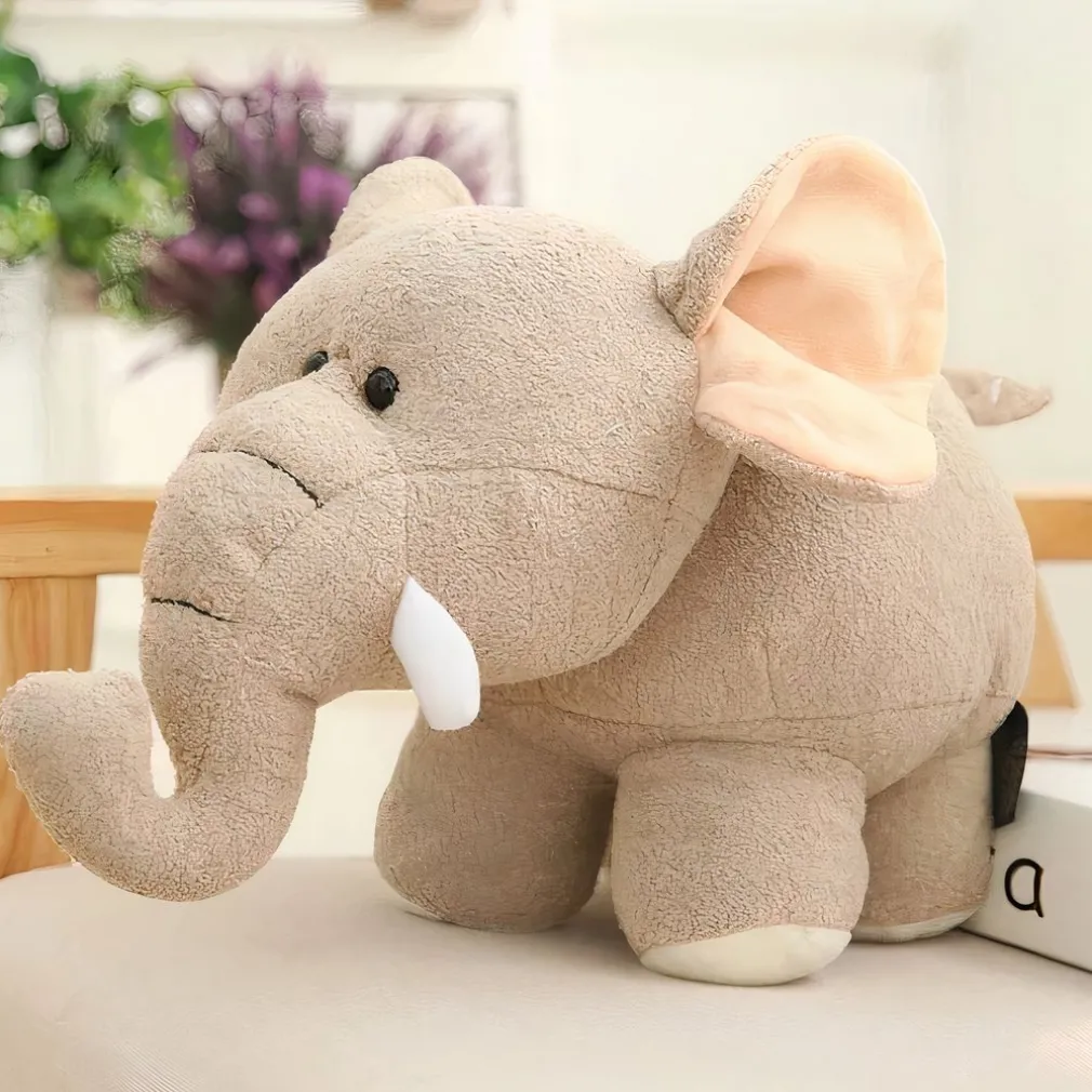 Peluche éléphant à grandes oreilles
