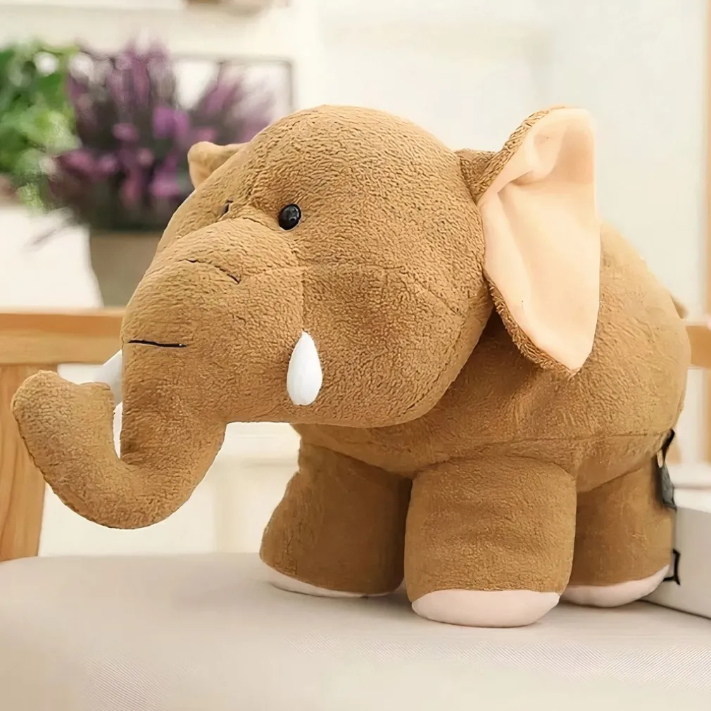 Peluche éléphant à grandes oreilles