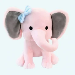 Peluche éléphant colorée