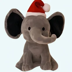 Peluche éléphant de Noel