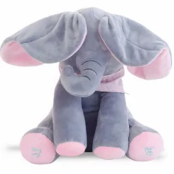 Peluche éléphant interactive pour bébé