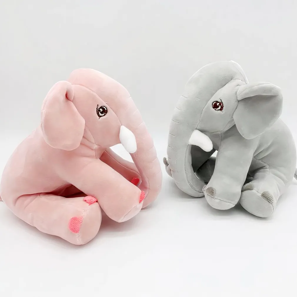 Peluche éléphant mignonne grise