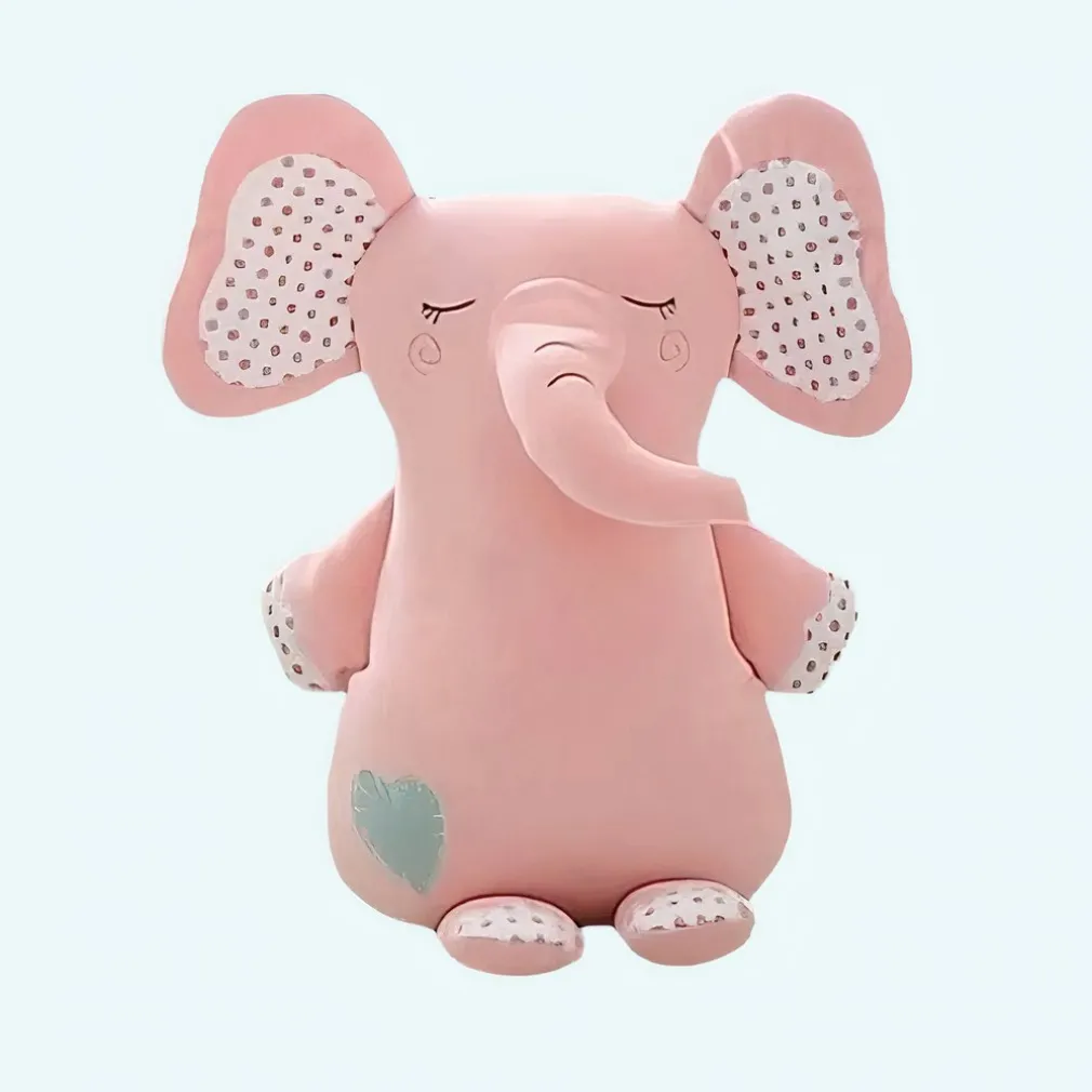 Peluche éléphant mignonne rose