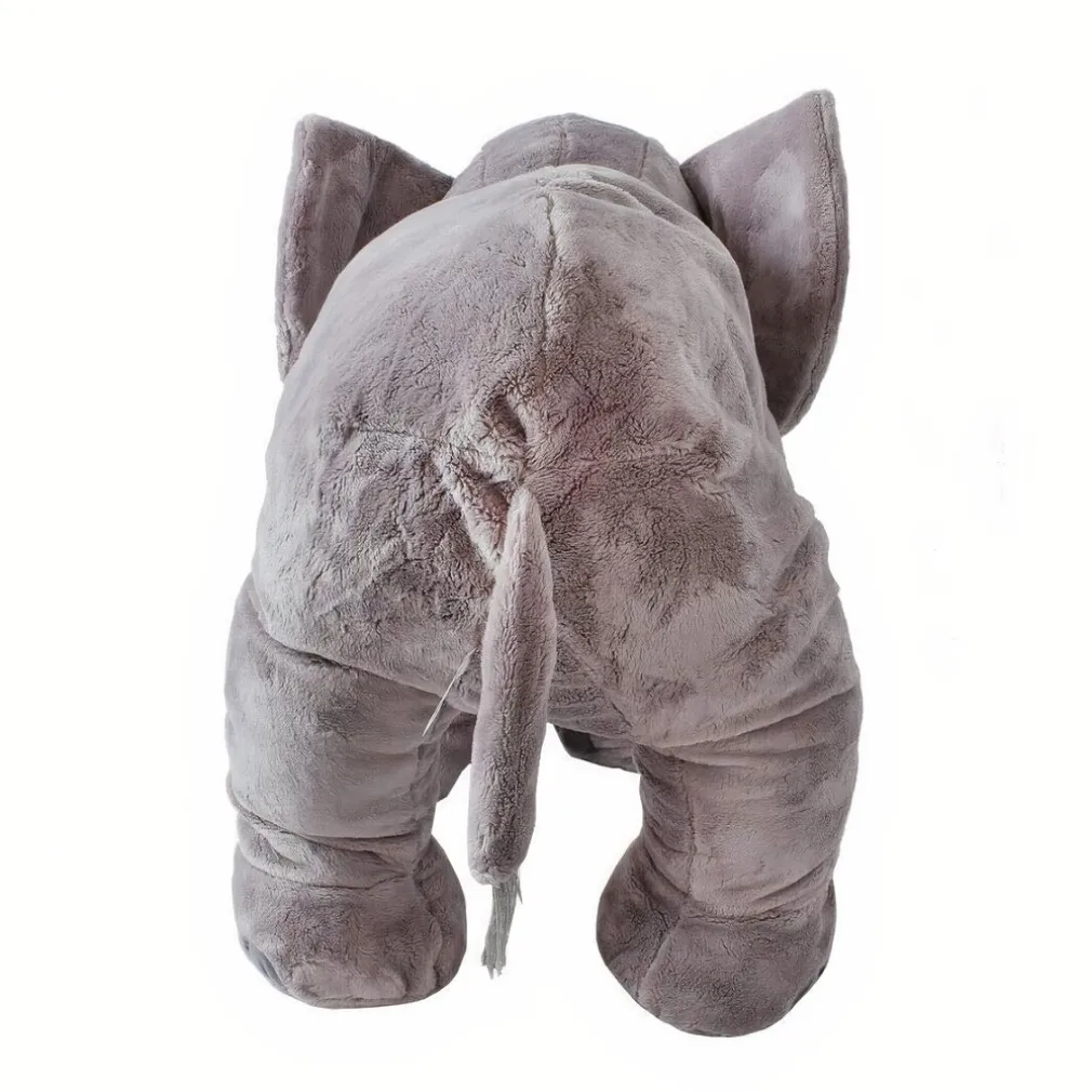 Peluche éléphant oreiller grise