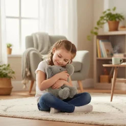 Peluche éléphant tout doux