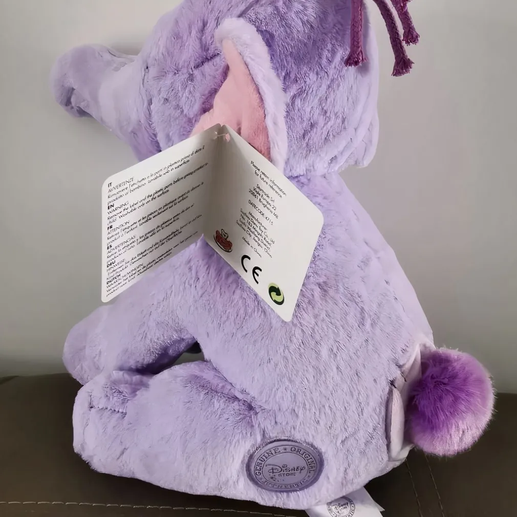Peluche éléphant violet Disney