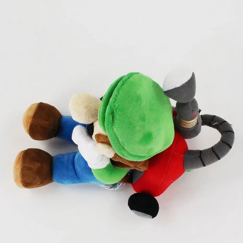 Peluche Luigi terrifié