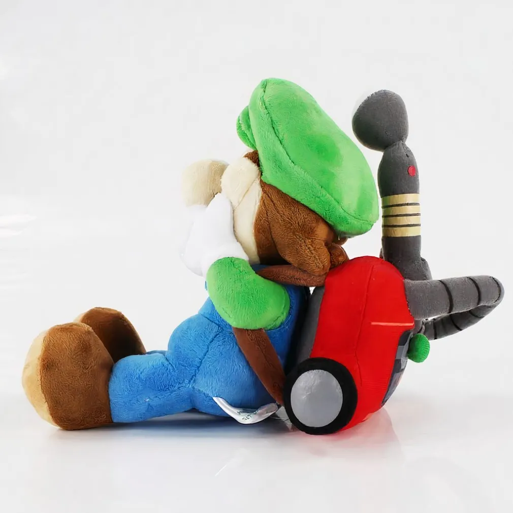 Peluche Luigi terrifié