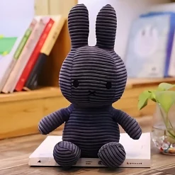 Peluche Miffy côtelé Bleu