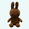 Peluche Miffy côtelé marron