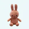 Peluche Miffy côtelé Rose