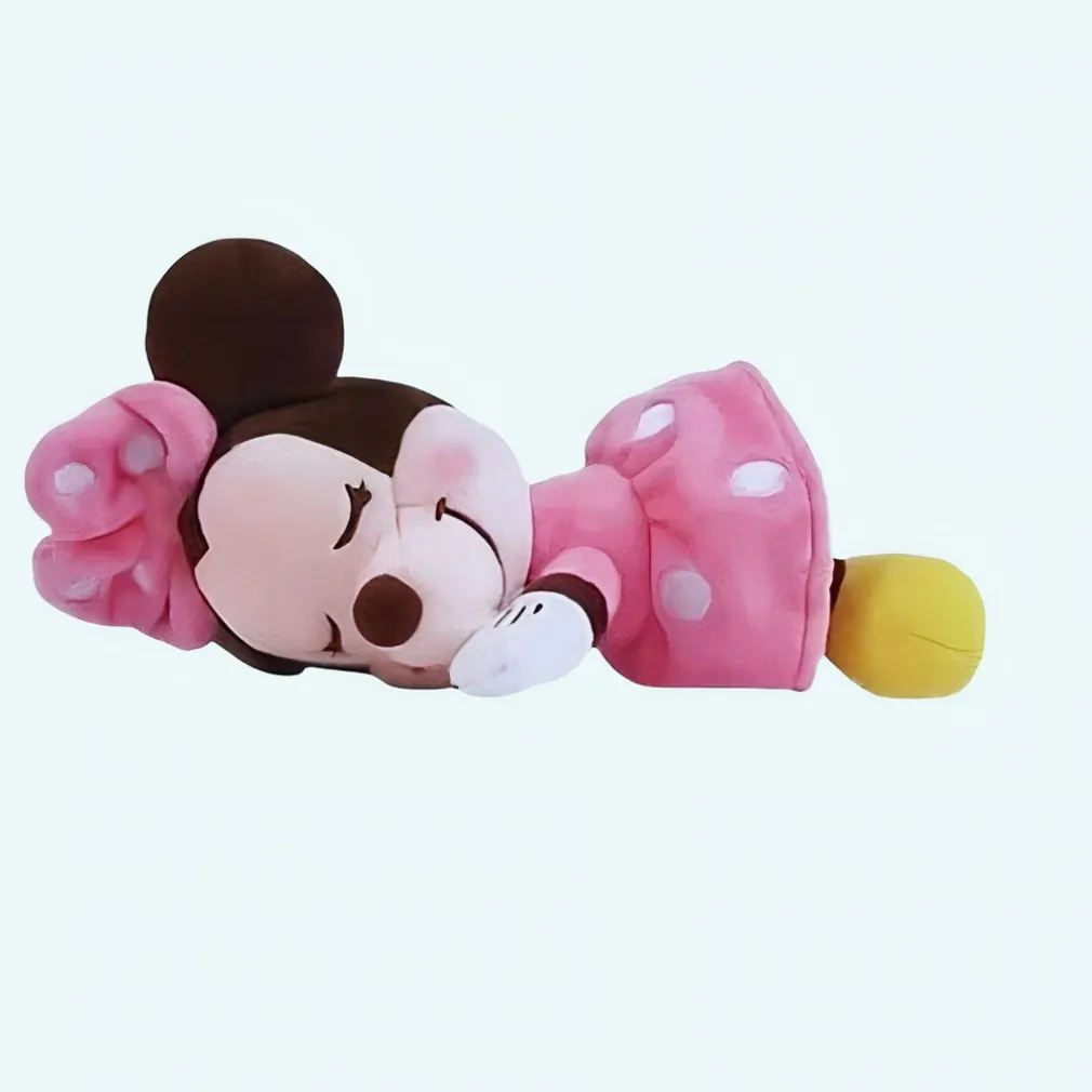 Peluche Minnie qui dort