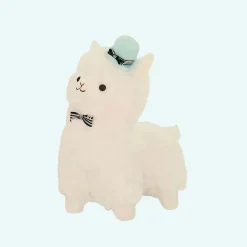 Peluche Monsieur Lama bleu