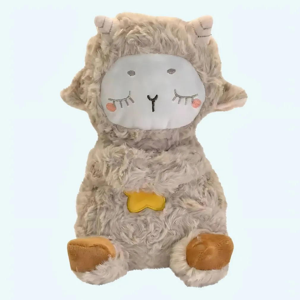 Peluche mouton qui respire avec berceuse apaisante
