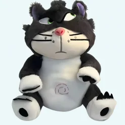Peluche musicale et qui respire de Lucifer le chat de Cendrillon