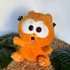 Peluche musicale Garfield avec des gros yeux qui respire