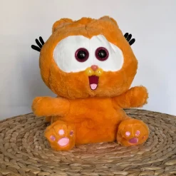 Peluche musicale Garfield avec des gros yeux qui respire