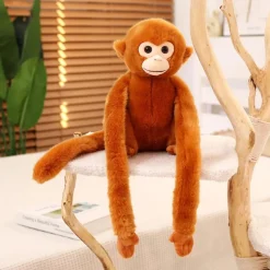 Peluche orang-outan à longs bras câlins