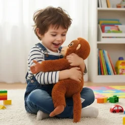 Peluche orang-outan à scratch