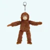 Peluche orang-outan porte-clef