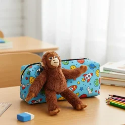 Peluche orang-outan porte-clef