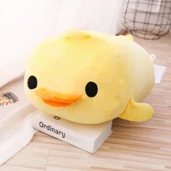 Peluche oreiller canard couché