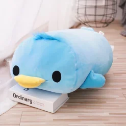 Peluche oreiller canard couché