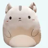 Peluche oreiller chat