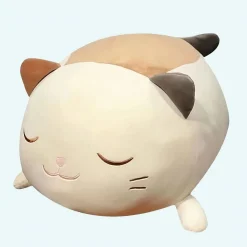 Peluche oreiller chat adorable pour enfant