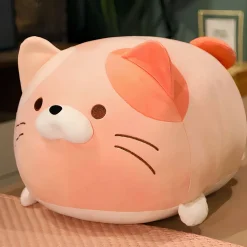 Peluche oreiller chat doux
