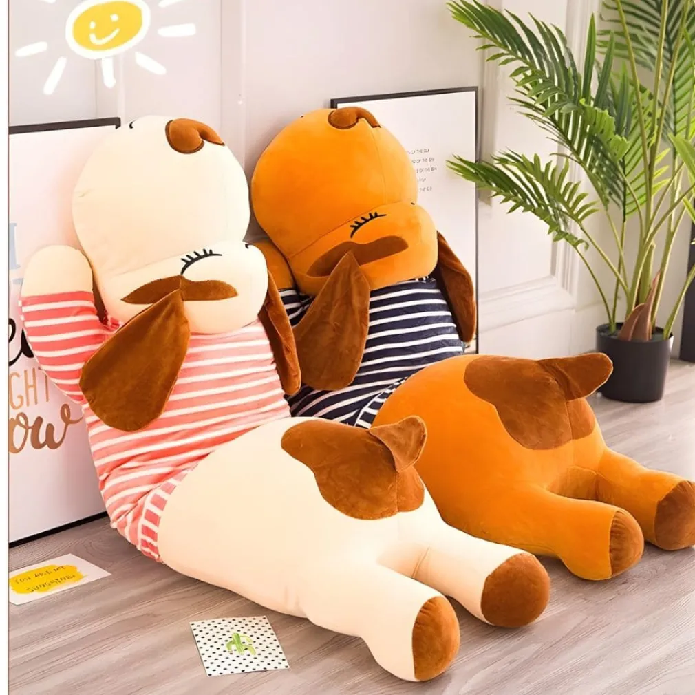 Peluche oreiller chien love