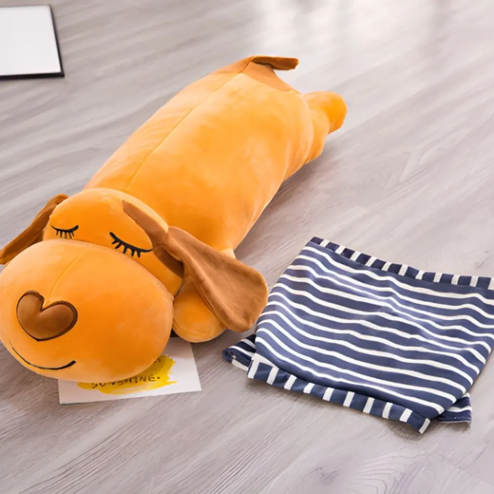 Peluche oreiller chien love