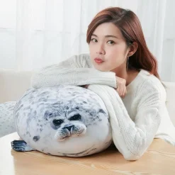 Peluche oreiller en forme de phoque