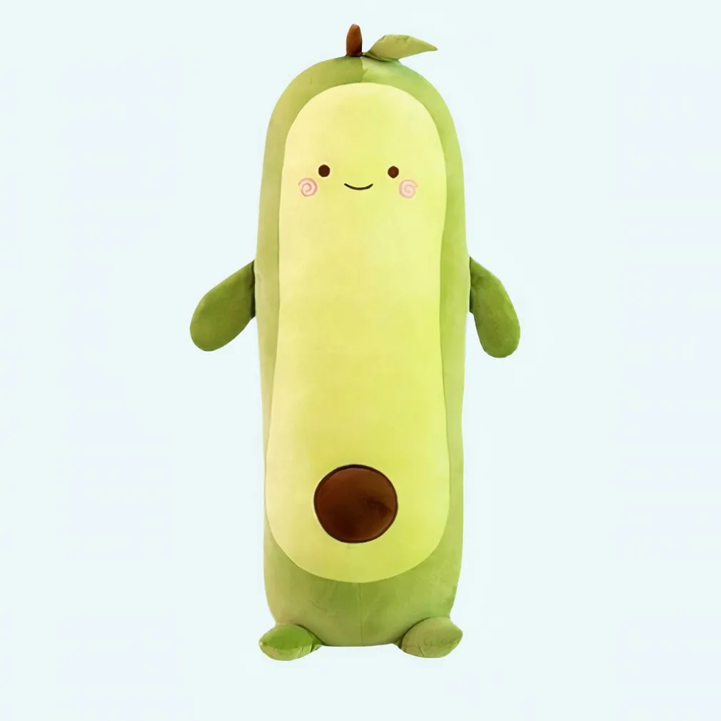 Peluche oreiller géant en forme d’avocat