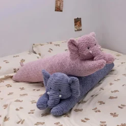 Peluche oreiller éléphant toute douce