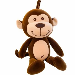 Peluche oreiller singe mignonne