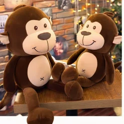 Peluche oreiller singe mignonne