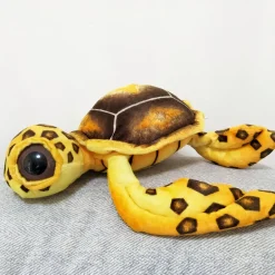 Peluche oreiller tortue à grands yeux