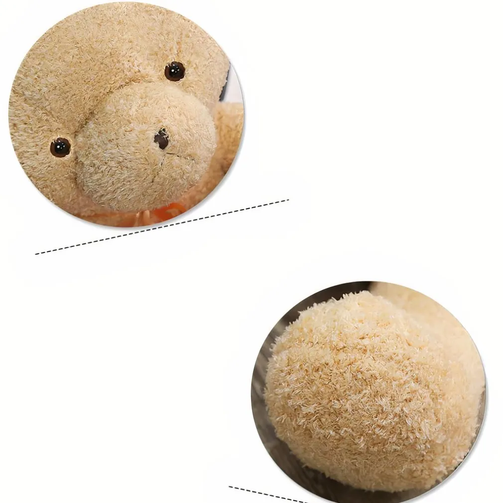 Peluche ours blanc gros câlins