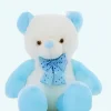 Peluche ours bleu kawaii